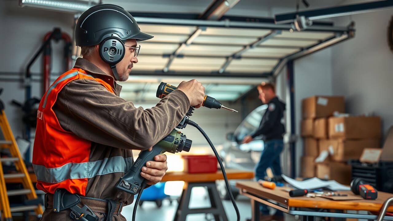 Can a damaged garage door be repaired?