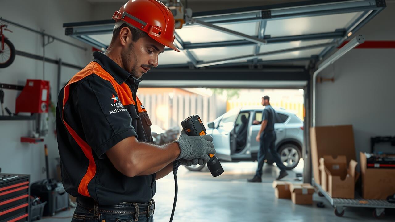 Garage door repair