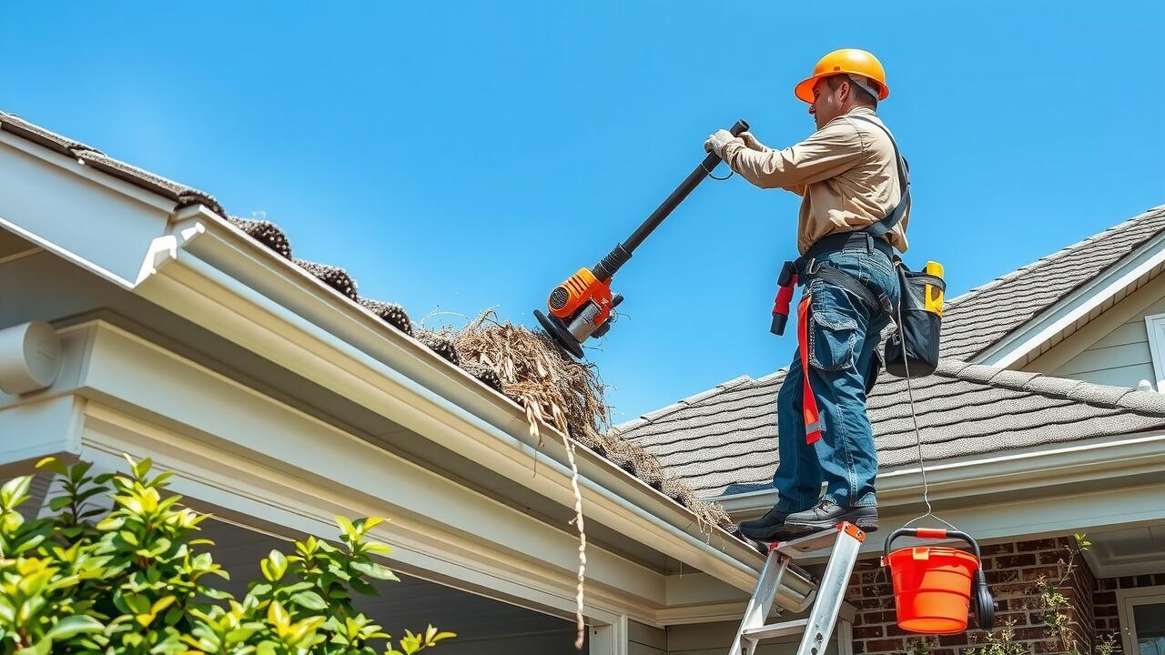 Gutter cleaning