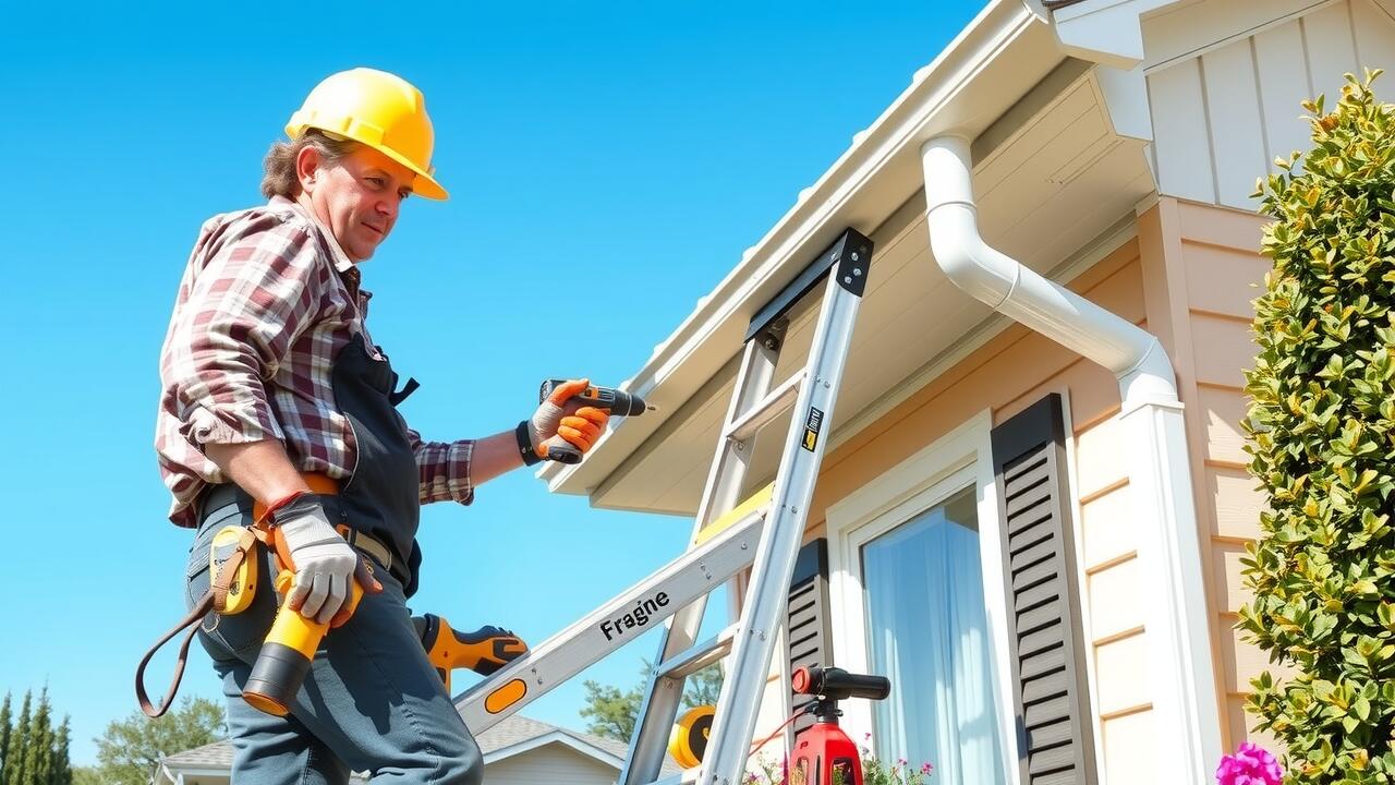 Gutter installation