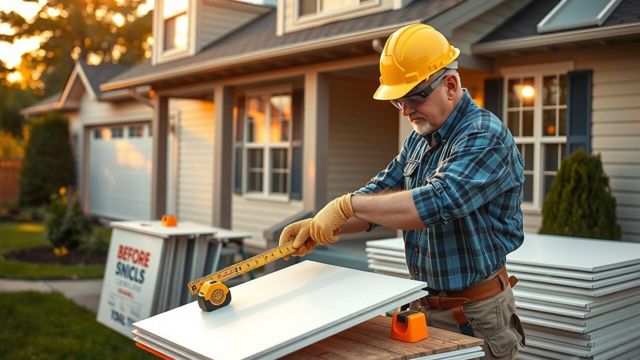 How do you quote a siding job?