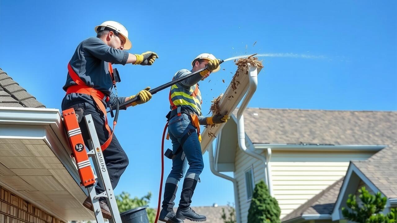 How much does it cost to hire gutter cleaners?