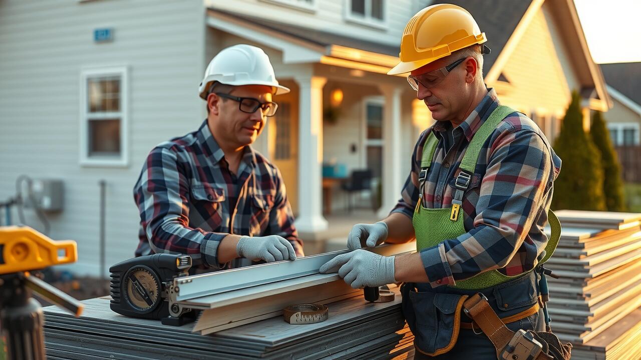 Siding installation