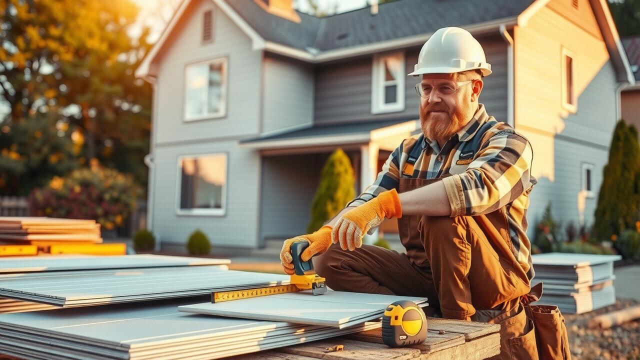 Siding installation