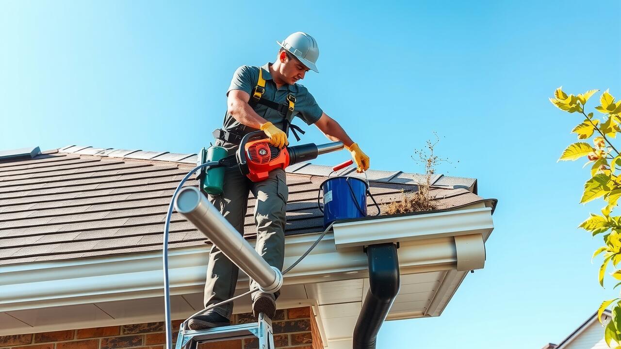 What is the average cost to have gutters cleaned?