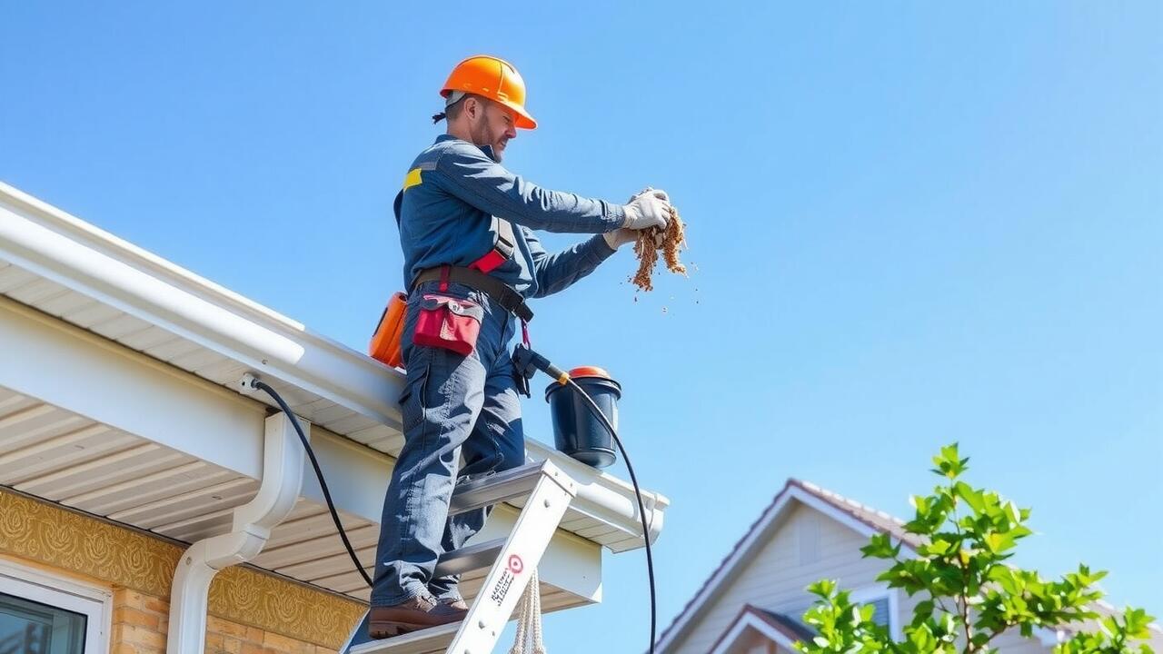 What time of year is best for gutter cleaning?