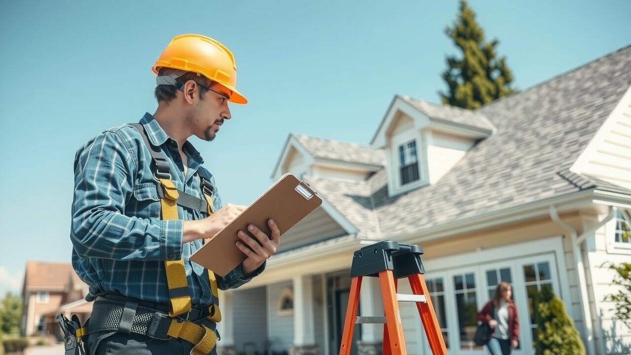 Who pays for roof inspection?