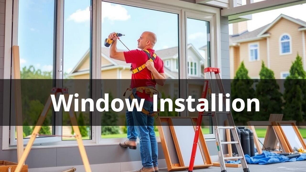 Window installation